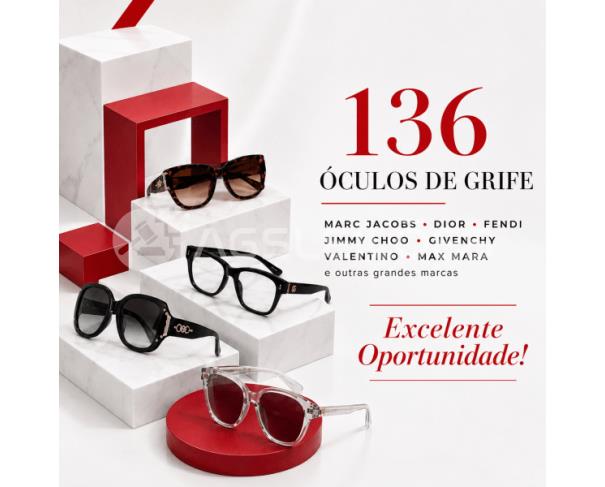 Foto de Lote Único com 136 Óculos de Grifes